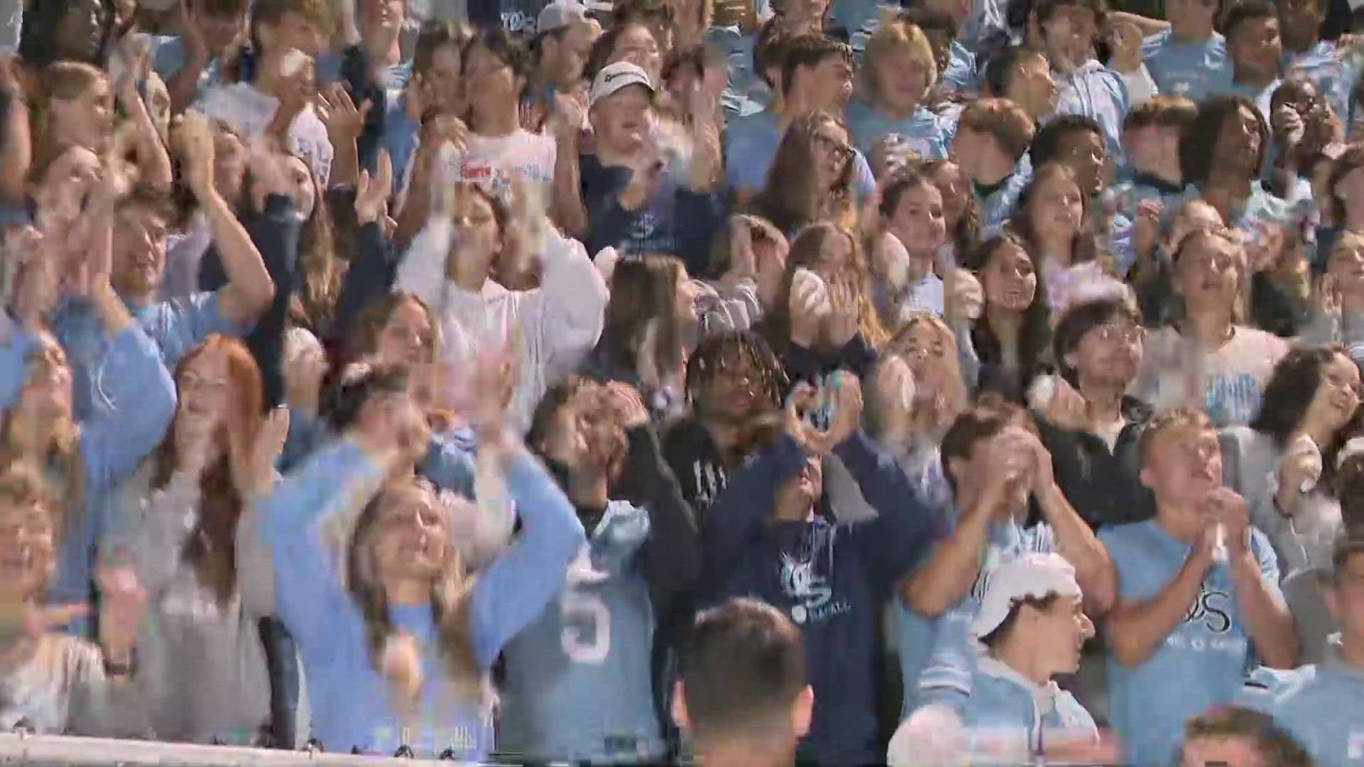 The crowd is PUMPED for Friday Football Fever as the student section goes wild on WKYC at Willoughby South High School.