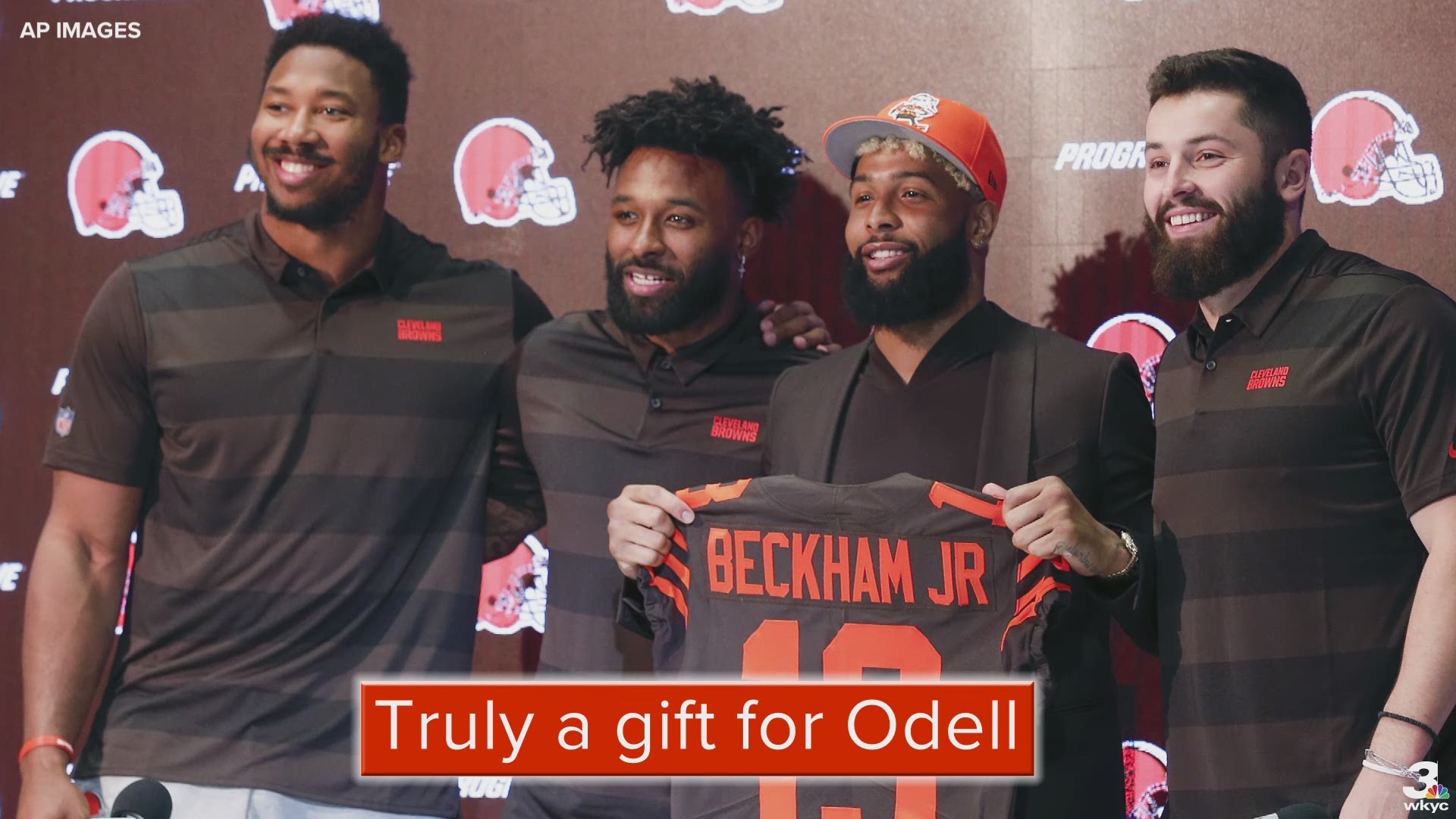 Cleveland Browns receiver Odell Beckham Jr. considers his reunion with Jarvis Landry to be his biggest blessing.