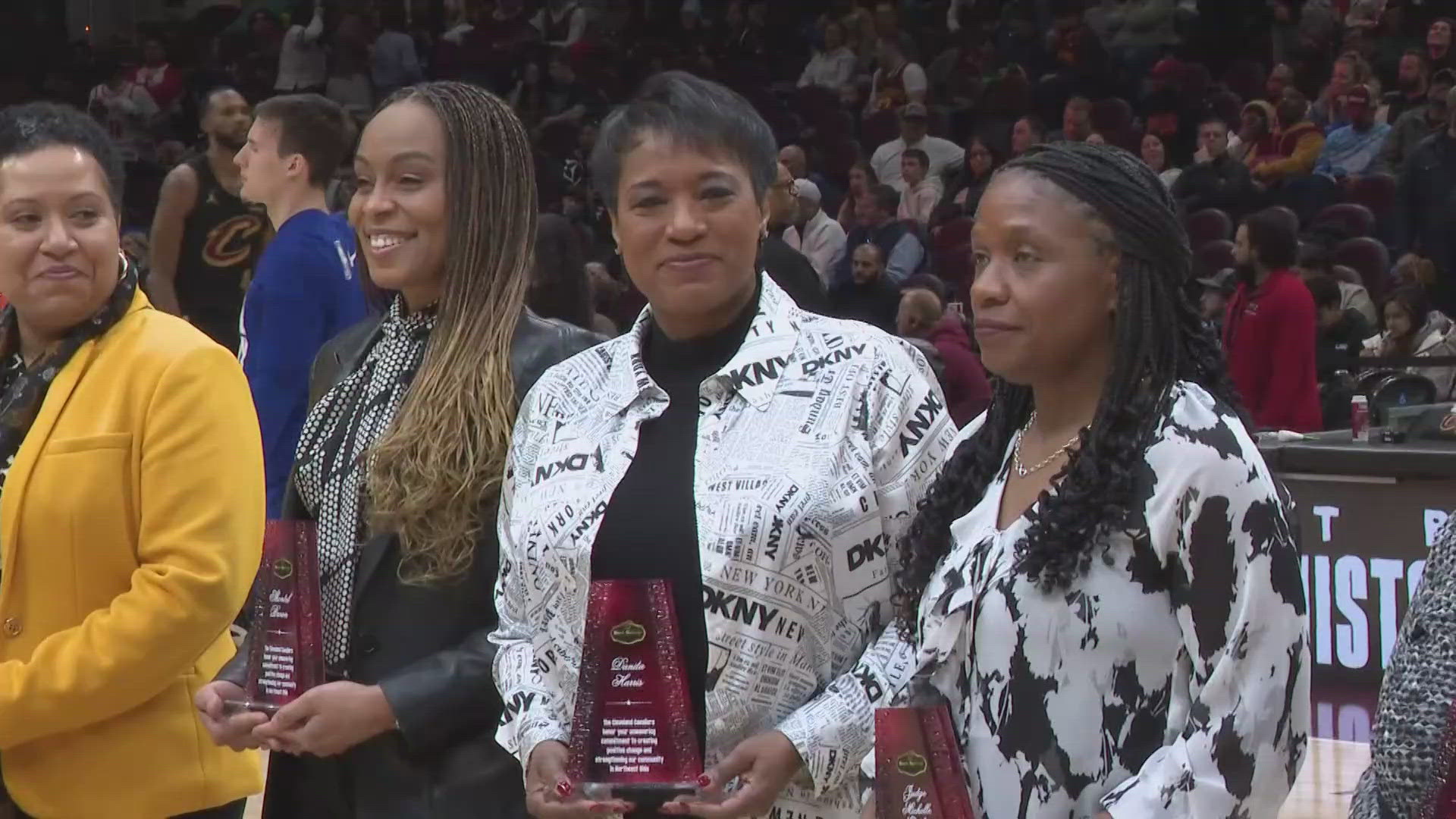 3News' Danita Harris honored at Cleveland Cavaliers' Black Heritage