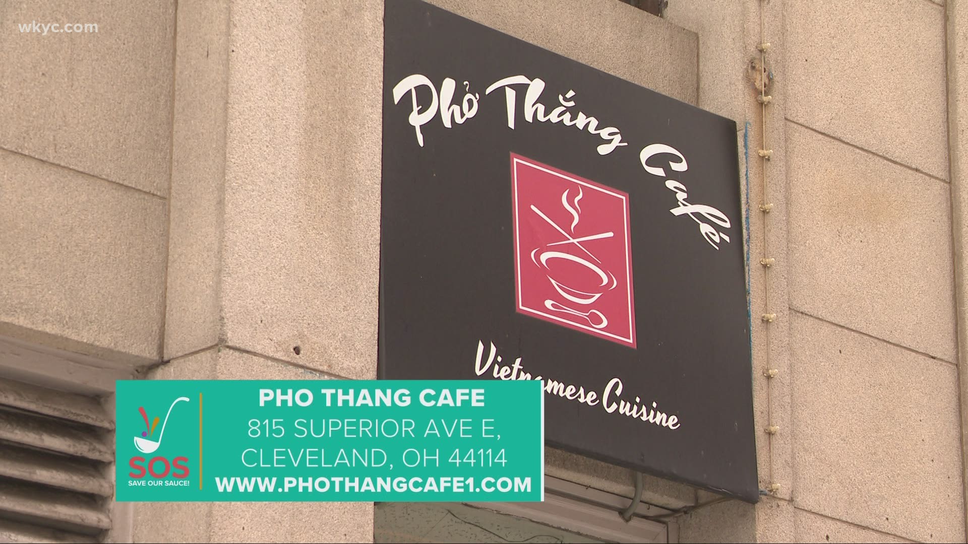 February 25, 2021: Today we shine the spotlight on Pho Thang Cafe in downtown Cleveland for the 'Save our Sauce' campaign to support restaurants amid the pandemic.