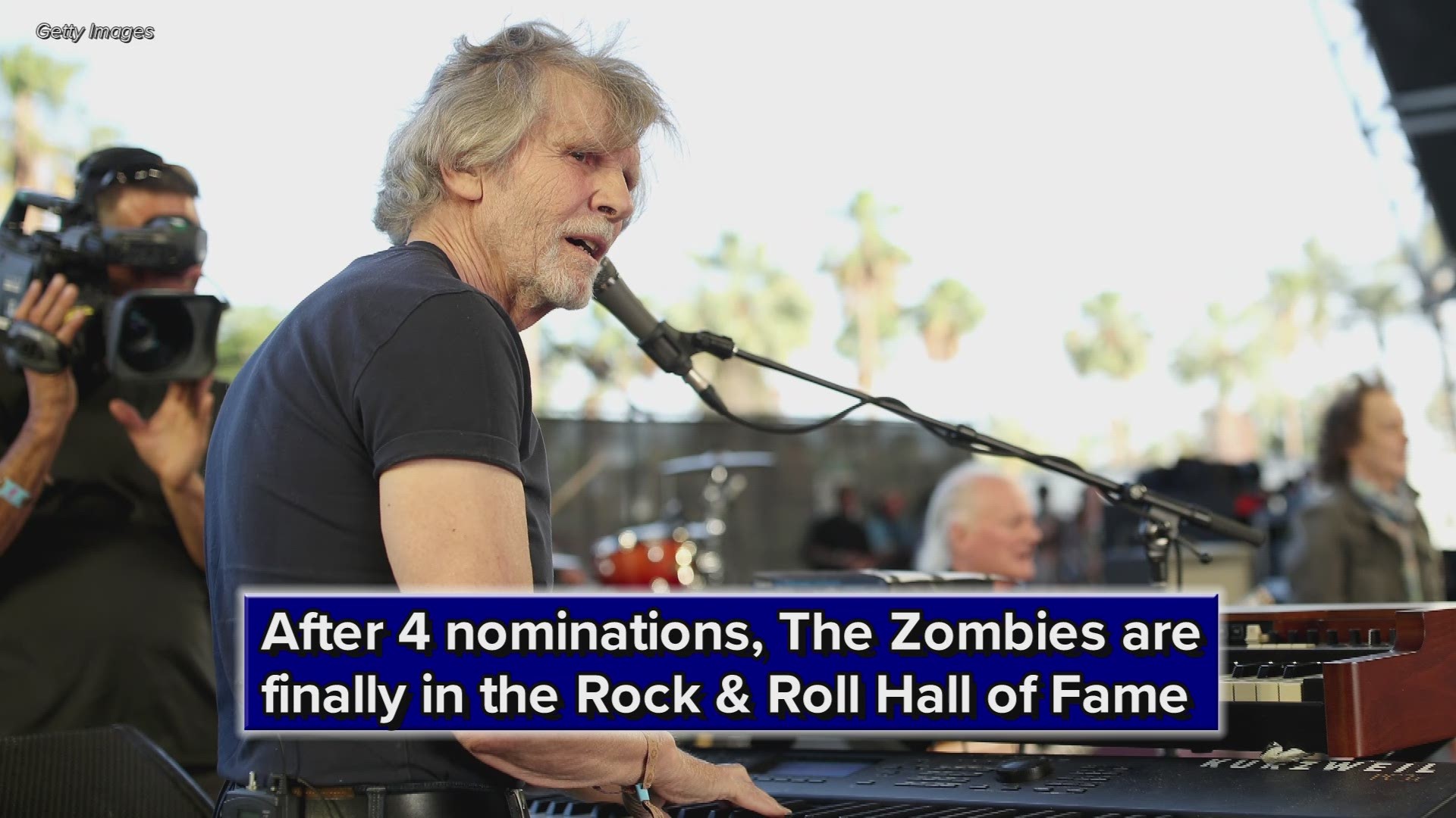 The iconic British Invasion group the Zombies finally get inducted in the Rock & Roll Hall of Fame