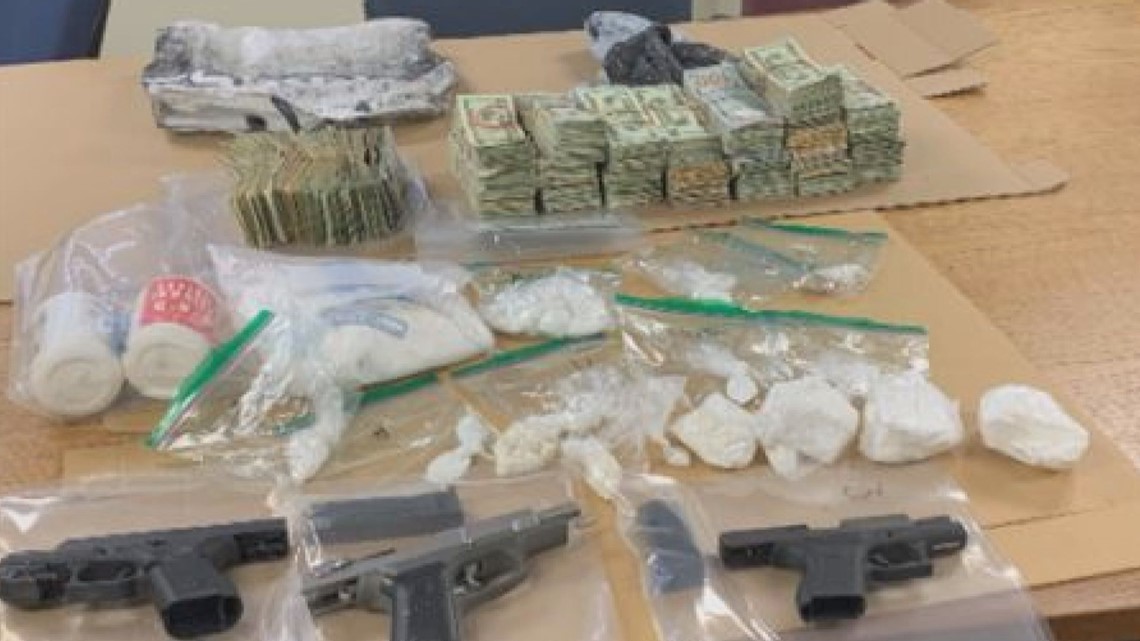Akron Police seize guns, drugs, cash in raids - Vimarsana News