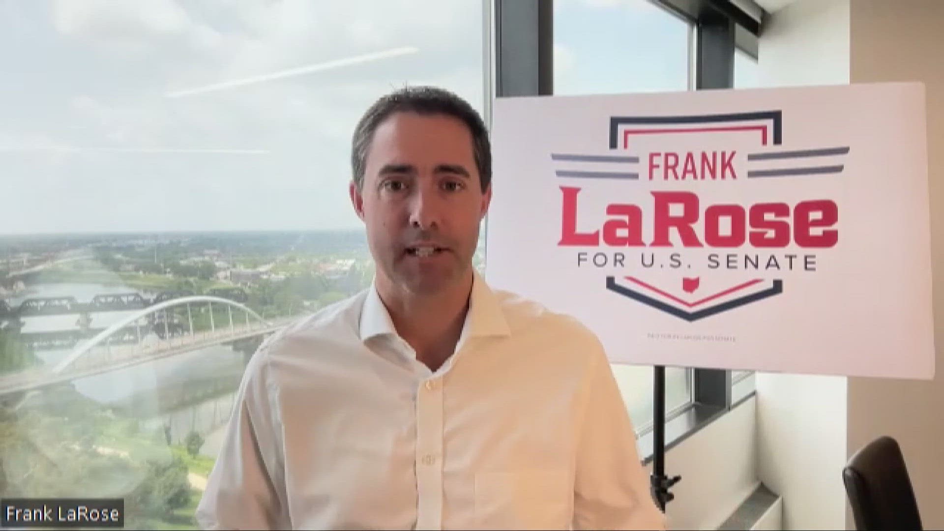 The state Libertarian Party says LaRose is illegally 'using his office and official authority to influence' the Issue 1 race. LaRose maintains that's not true.