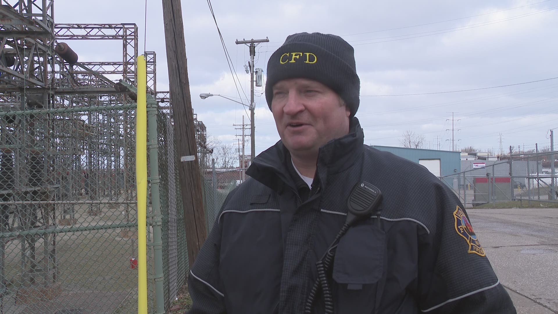 Two people are in critical condition after a hazardous materials incident at Cleveland trucking company. Lt. Mike Norman gives an update from the scene.
