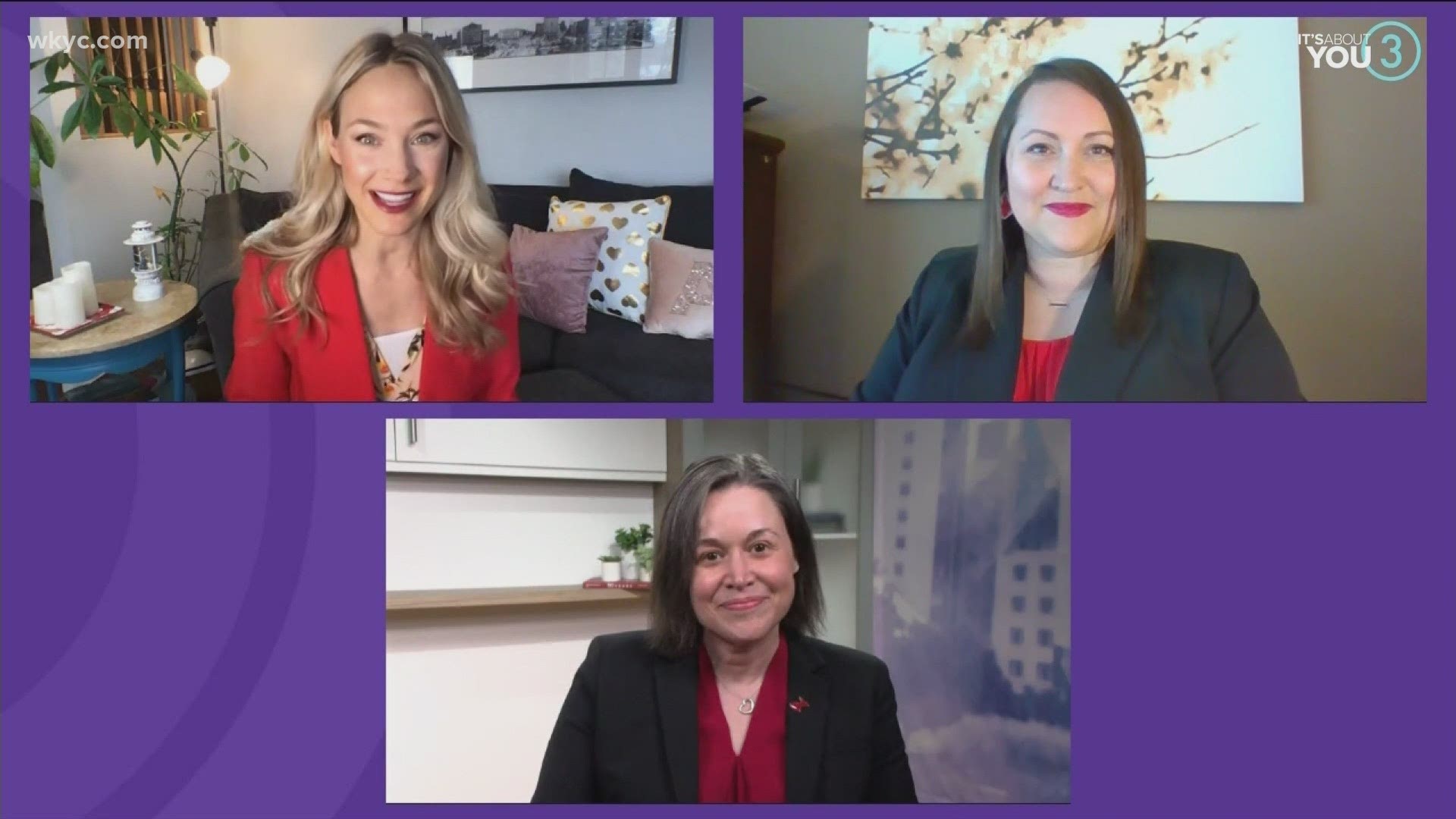 Alexa talks with two guests, Valerie Hillow Gates and Dr. Heather Gornik, about Go Red for Women Program. A movement to help women understand heart disease.