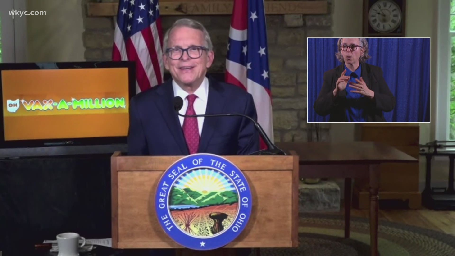 Ohio Gov. Mike DeWine said his team is working on announcing some additional COVID vaccine incentives soon.