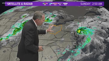 Morning weather forecast for Aug. 8, 2021