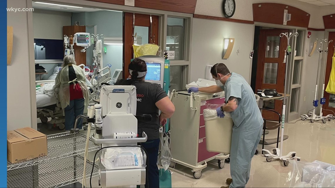 Ohio National Guard Arrive At Area Medical Facilities To Help Medical ...