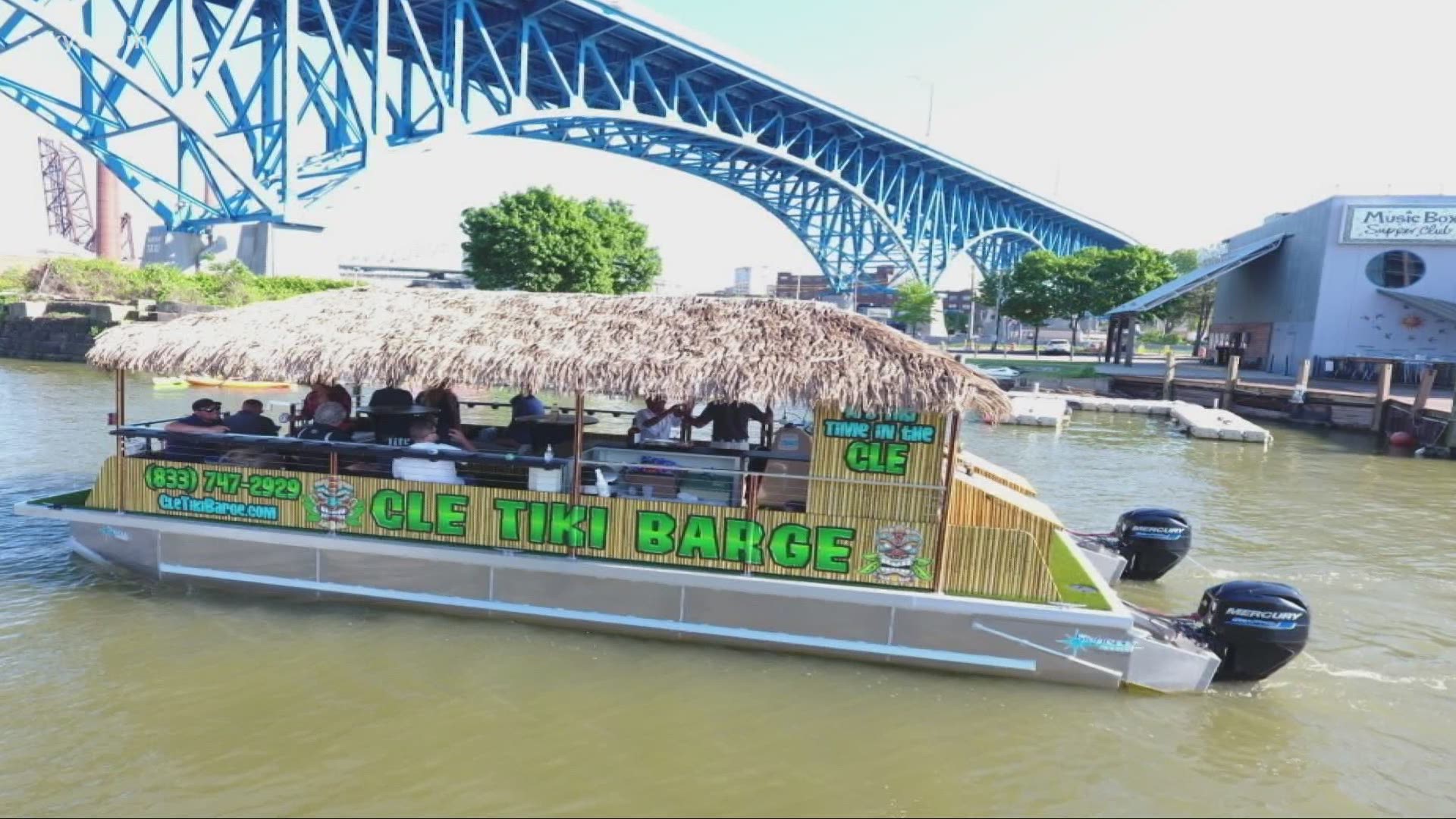 Cleveland's Tiki Barge Brings Fun & The Tropical Spirit to Town.