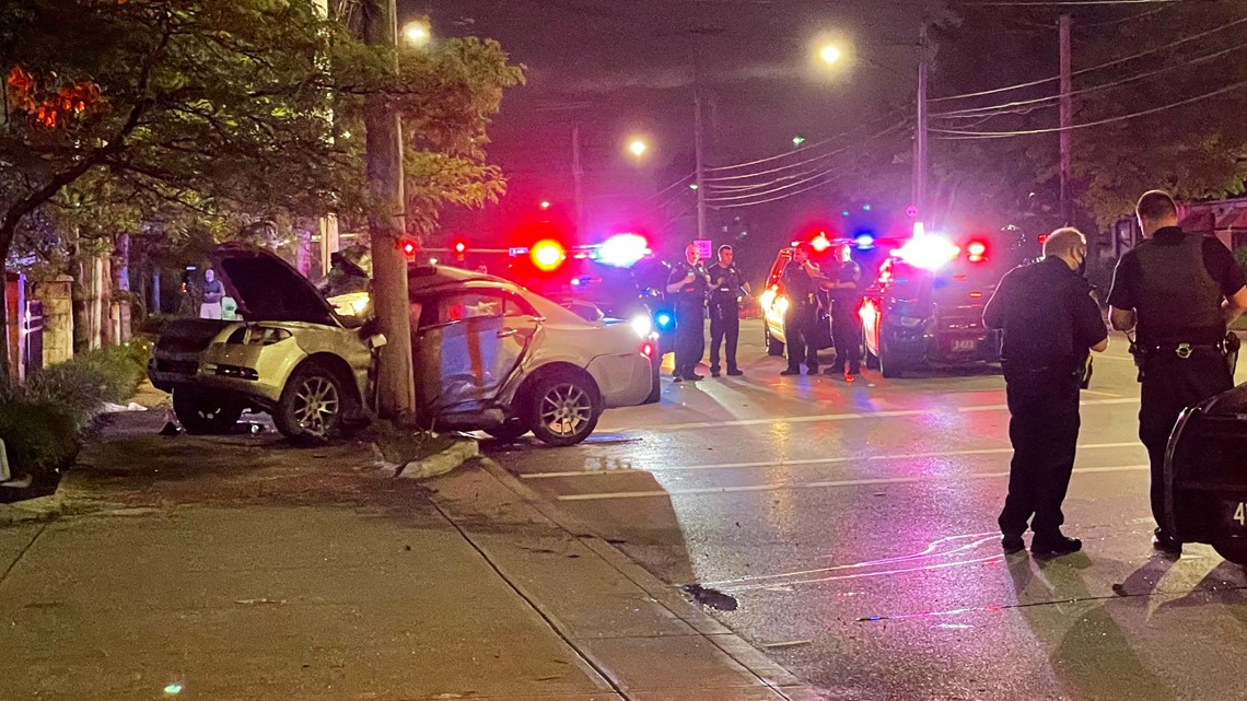 Garfield Heights police officers involved in 2 accidents in Cleveland