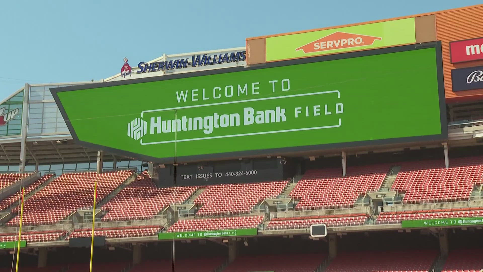 The stadium's change comes as the Browns agreed to a 20-year partnership with Columbus-based Huntington Bank.