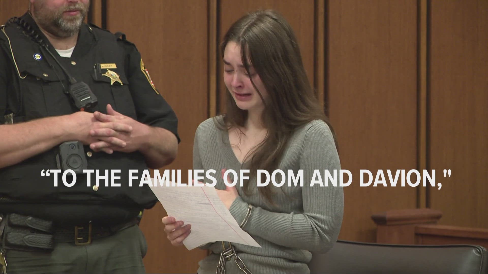 Mackenzie Shirilla has been sentenced to 15 years to life in prison for the deadly 2022 crash that claimed the lives of Dominic Russo and Davion Flanagan.