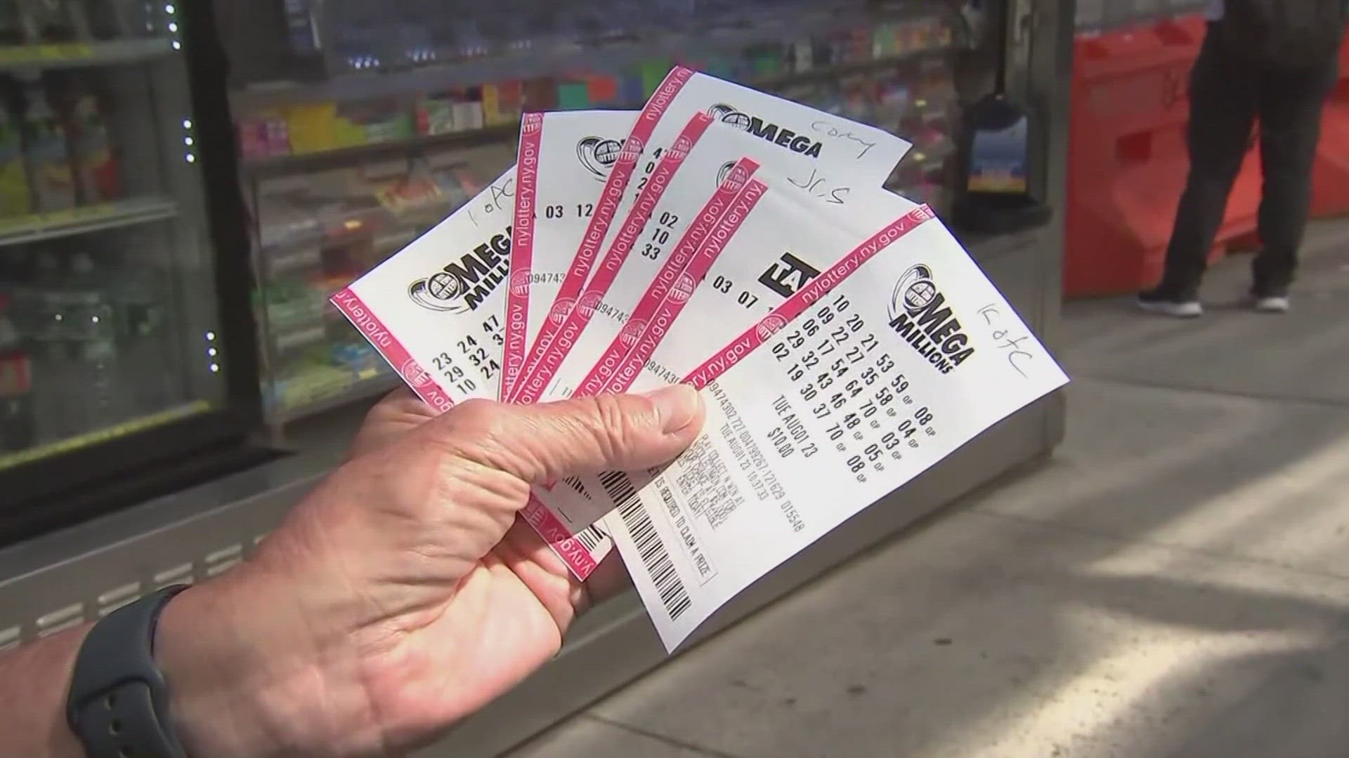The Mega Millions jackpot now climbs to $977 million, which features a cash option worth $461 million. The next drawing will take place on Friday, March 22.