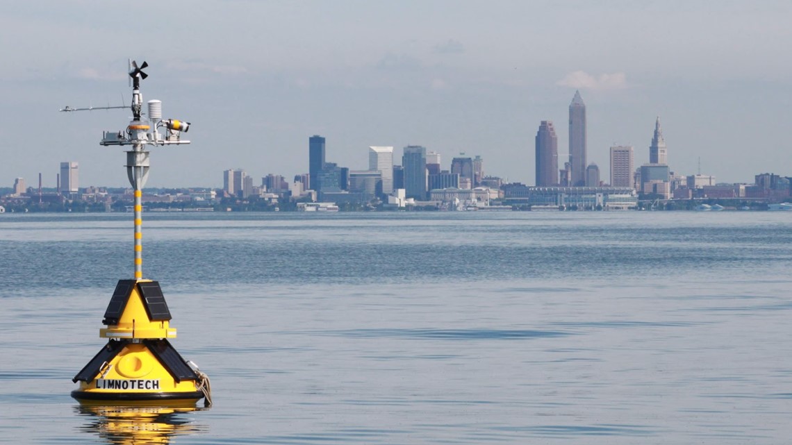 LimnoTech buoys help read Cleveland's Lake Erie water quality