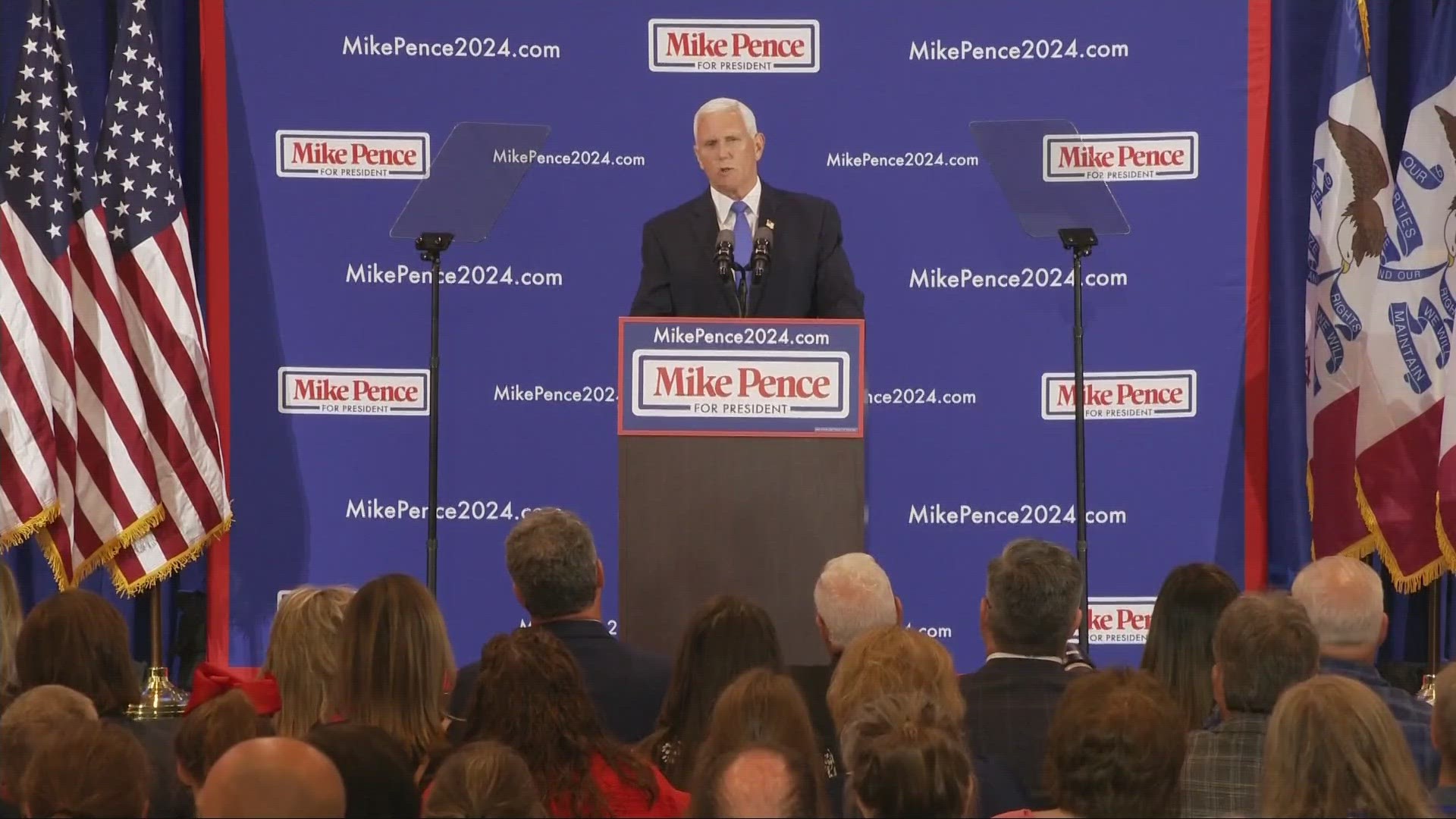 Pence is the first vice president in modern history to challenge the president under whom he served.