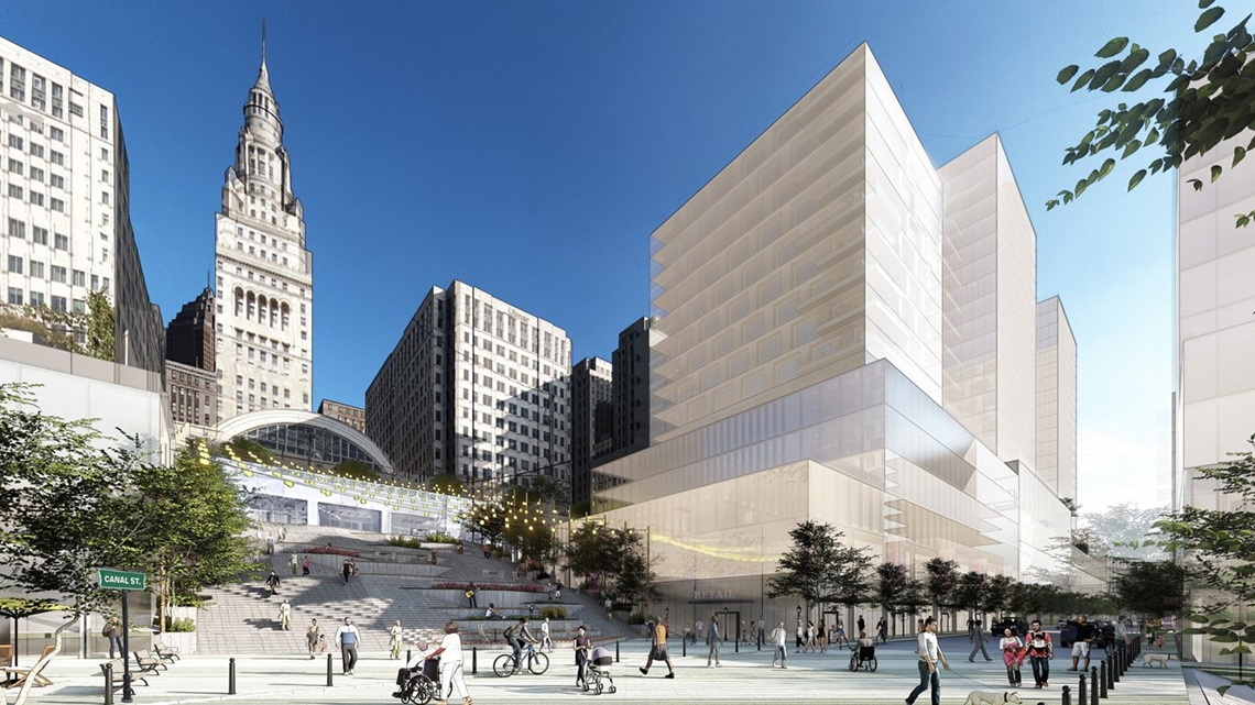 Bedrock unveils plan to develop riverfront near Tower City - Vimarsana News