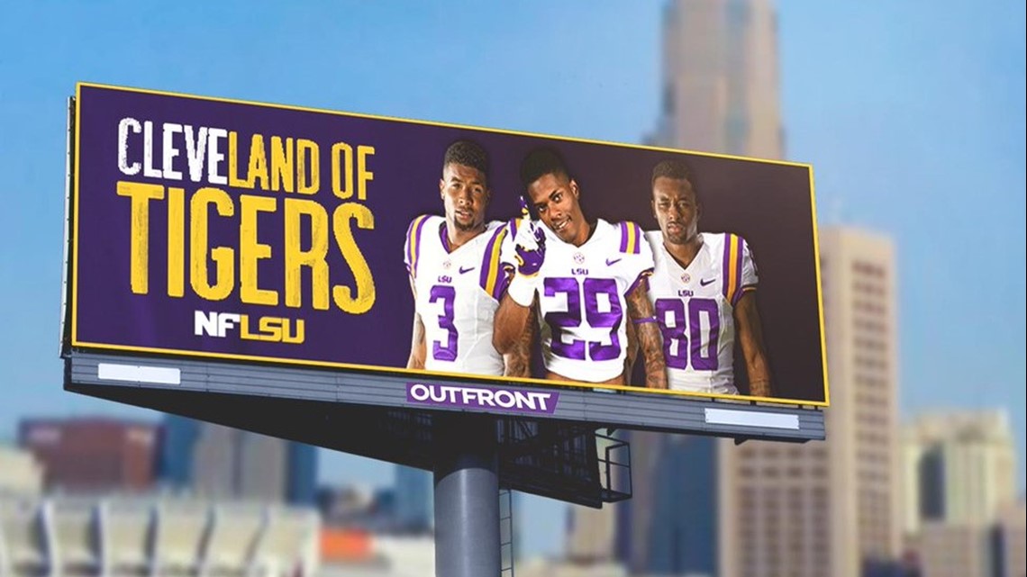 LSU 'Streauxs Win' billboards in Houston honor former Tigers Will