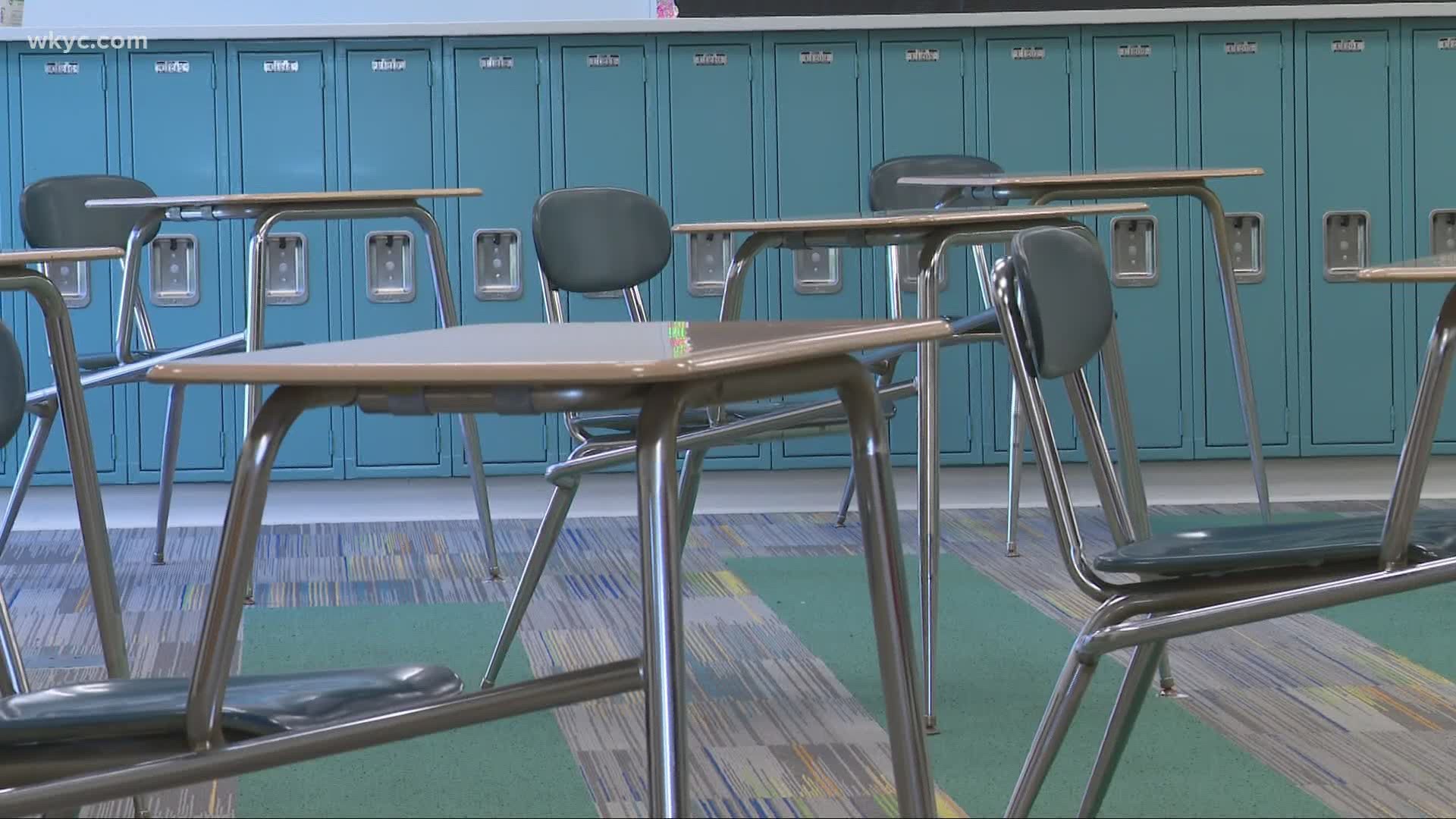 We're getting a first-hand look inside of a school building as teachers and students prepare for the new academic year. Tiffany Tarpley reports.