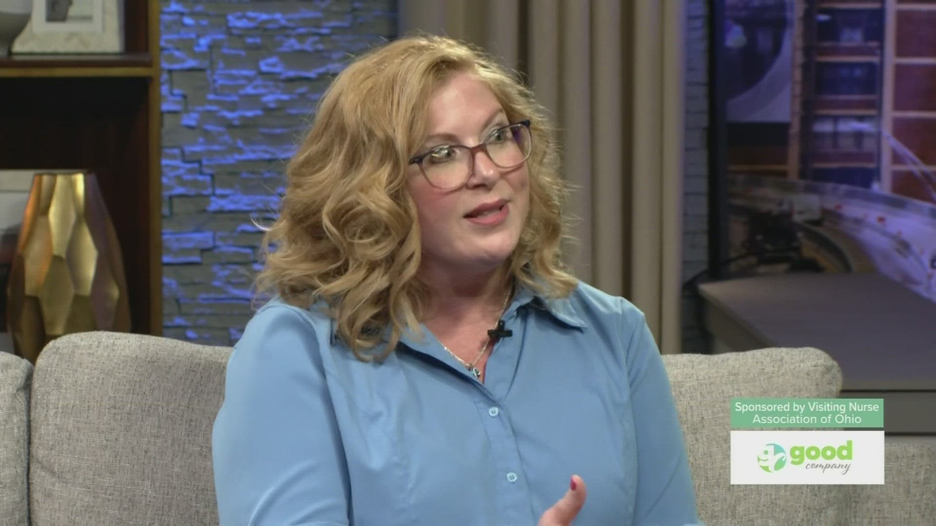 Joe speaks with Danielle Rollins, RN, Clinical Manager for the Visiting Nurse Association of Ohio.  Sponsored by the Visiting Nurse Association of Ohio.