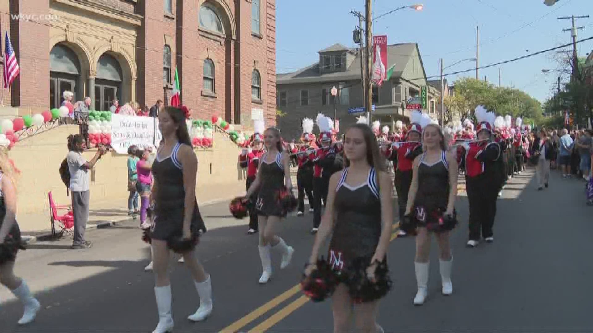 66th annual Columbus Day parade marched through little Italy 