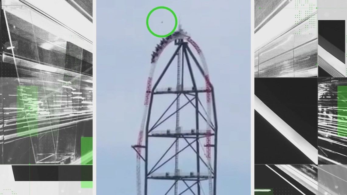 Top Thrill 2 test run shows water ballast bag flying from ride - Vimarsana News