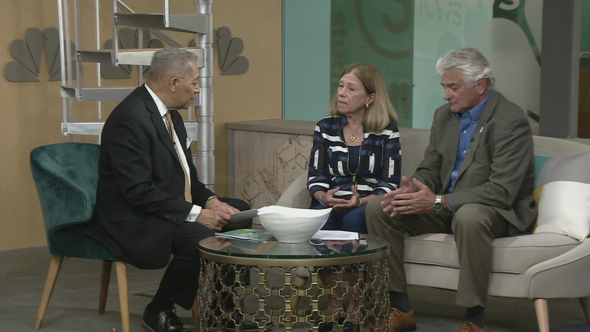 Leon is speaking with Barbara Oldham & John Schluep about the work they do to support and tribute veterens.