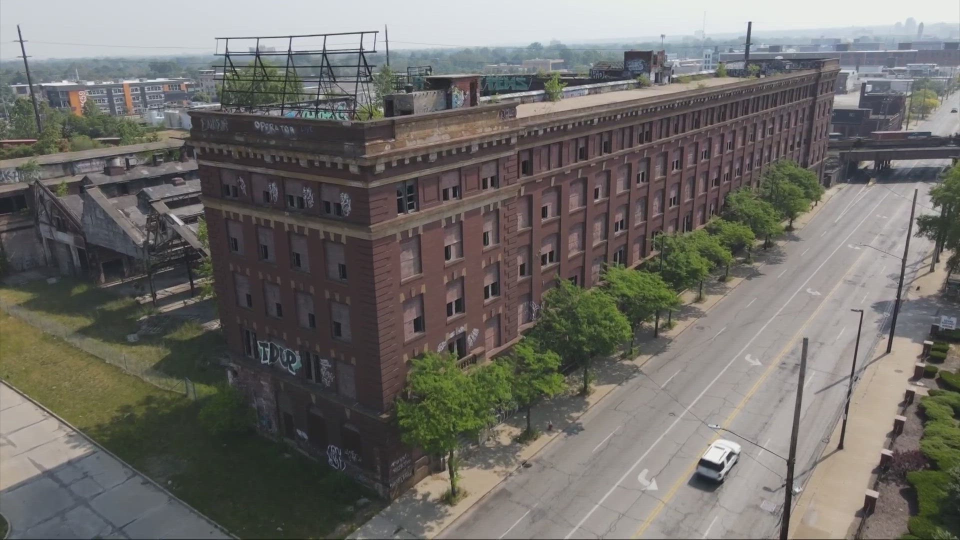 For over 40 years the abandoned Warner & Swasey Company building has been waiting for its next phase in life.
