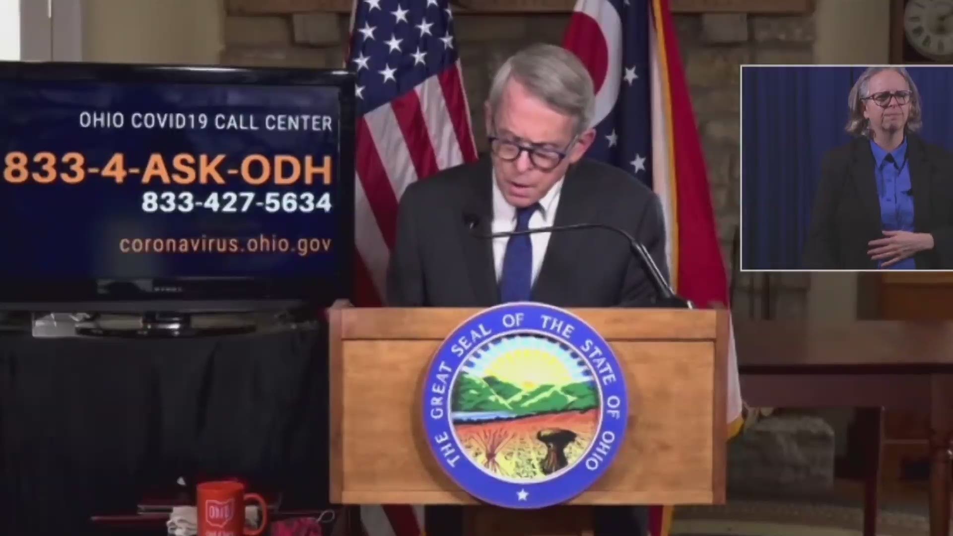 Ohio Governor Mike DeWine revealed on Monday that the still will begin adding results from antigen testing to its reported coronavirus numbers.