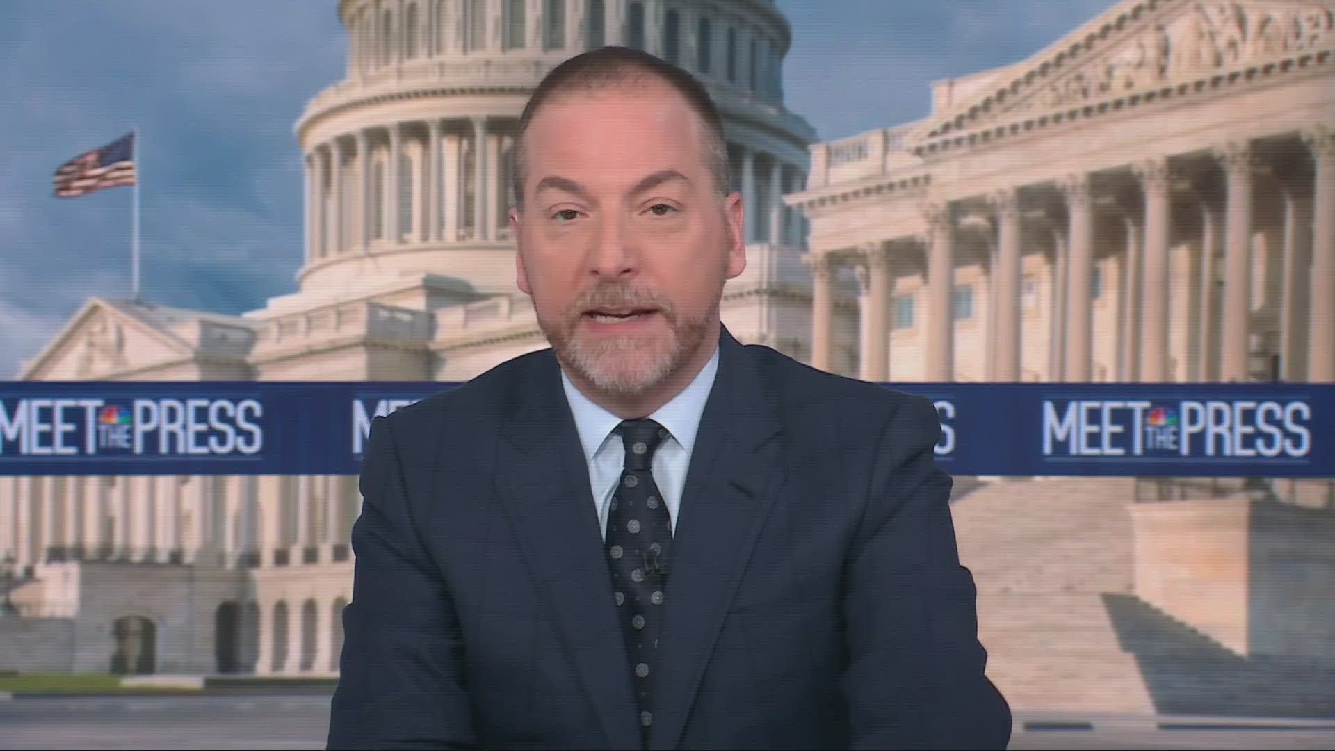 We spoke with Chuck Todd of NBC's 'Meet The Press' after former President Trump announced he expects to be arrested Tuesday.