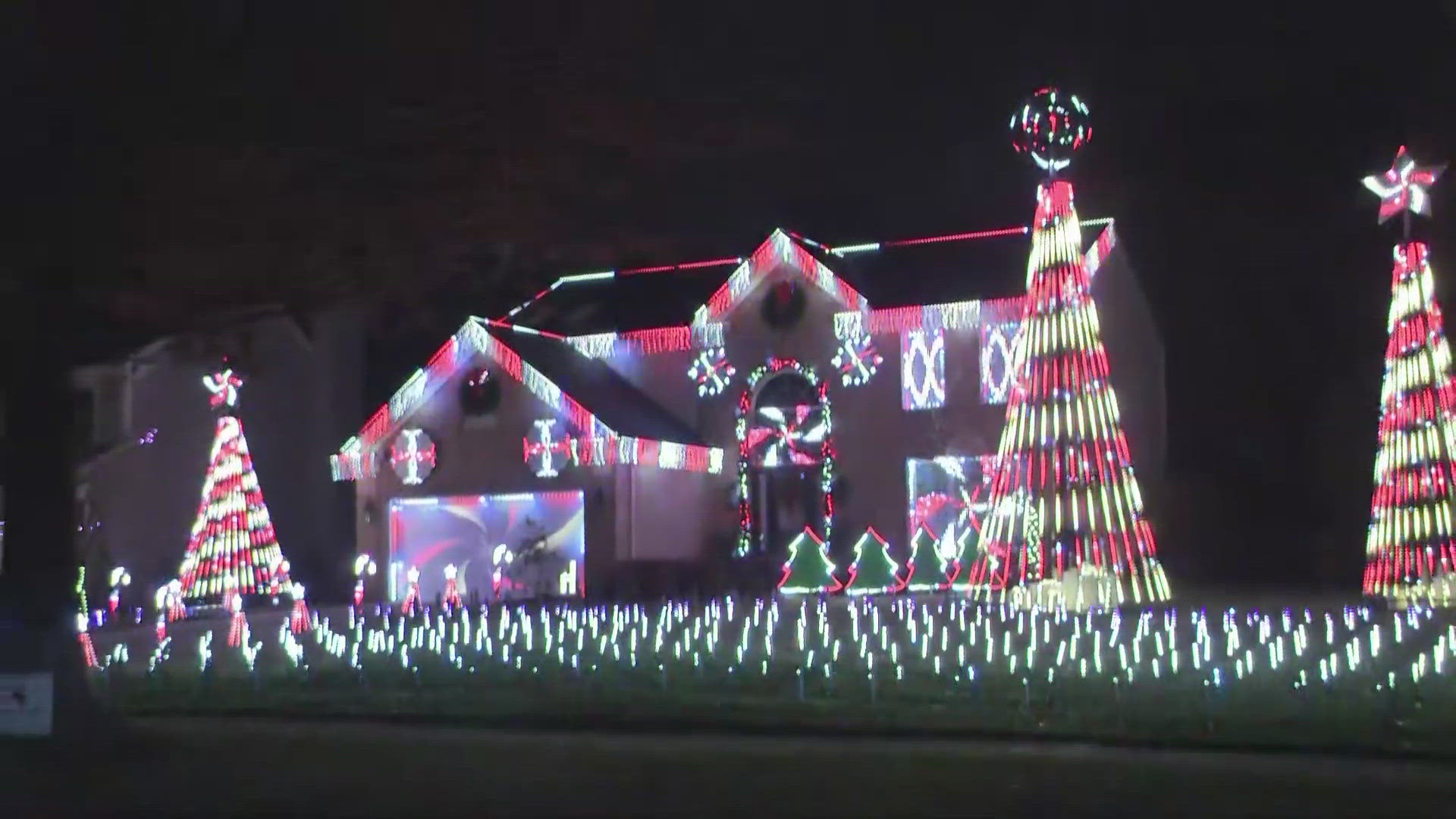 This Christmas display on Acadia Drive in Sagamore Hills features more than 47,000 pixels synced to music.