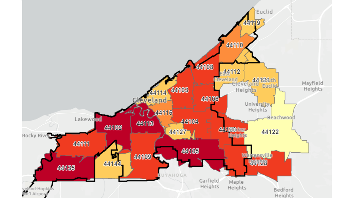 Cleveland Oh Zip Code Map Draw A Topographic Map | My XXX Hot Girl