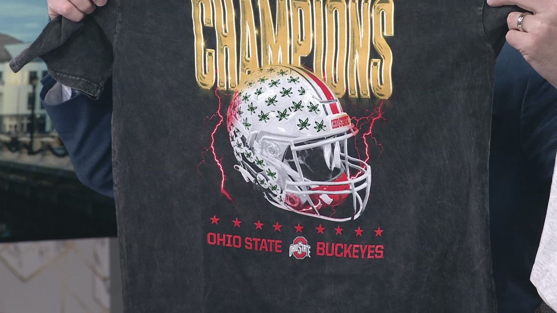 National champions! Showing off the new Ohio State merchandise | wkyc.com