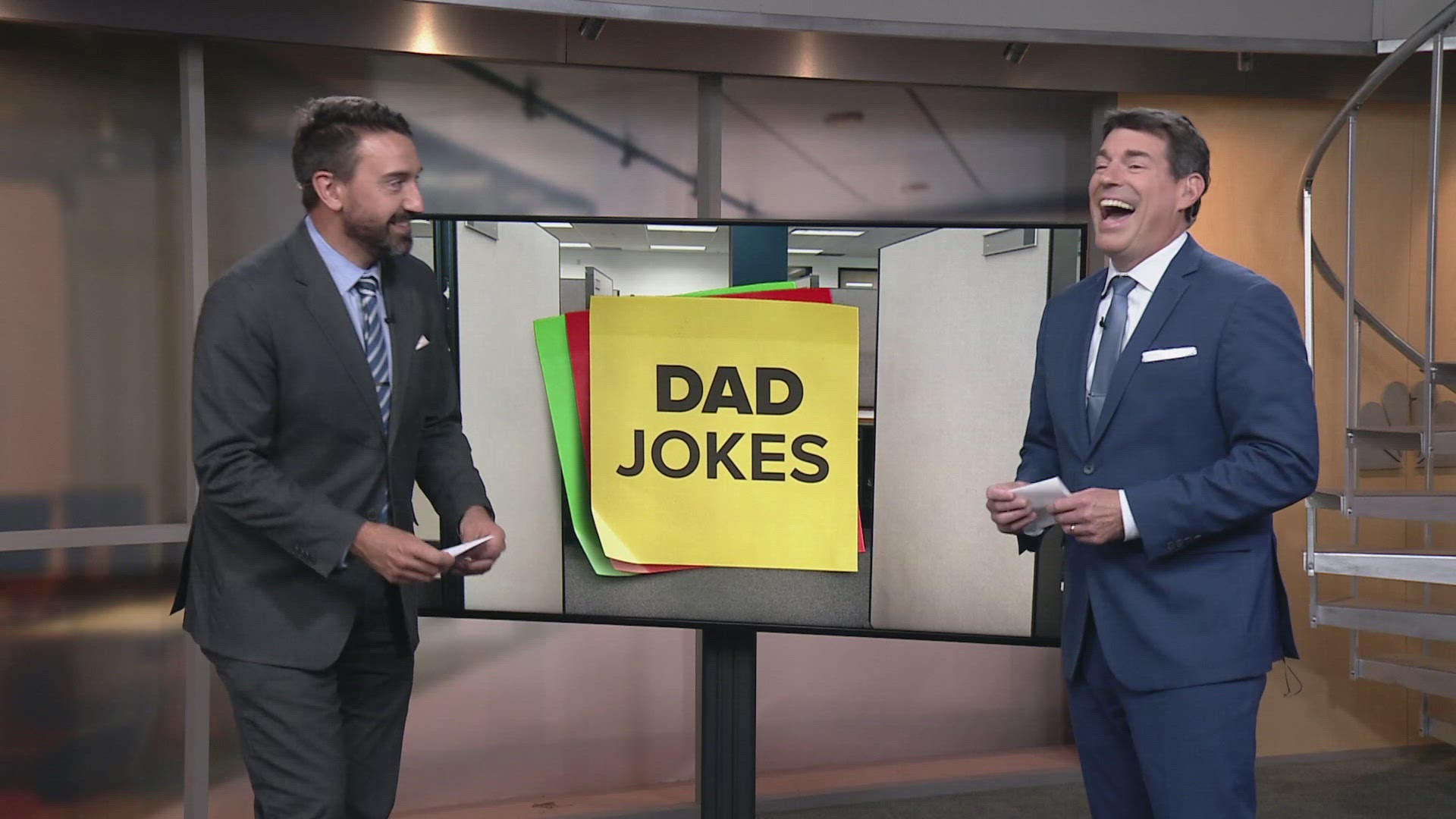 What do you a call a wizard who is really bad at football? Here's another round of dad jokes with 3News' Matt Wintz and Dave Chudowsky at WKYC Studios in Cleveland.