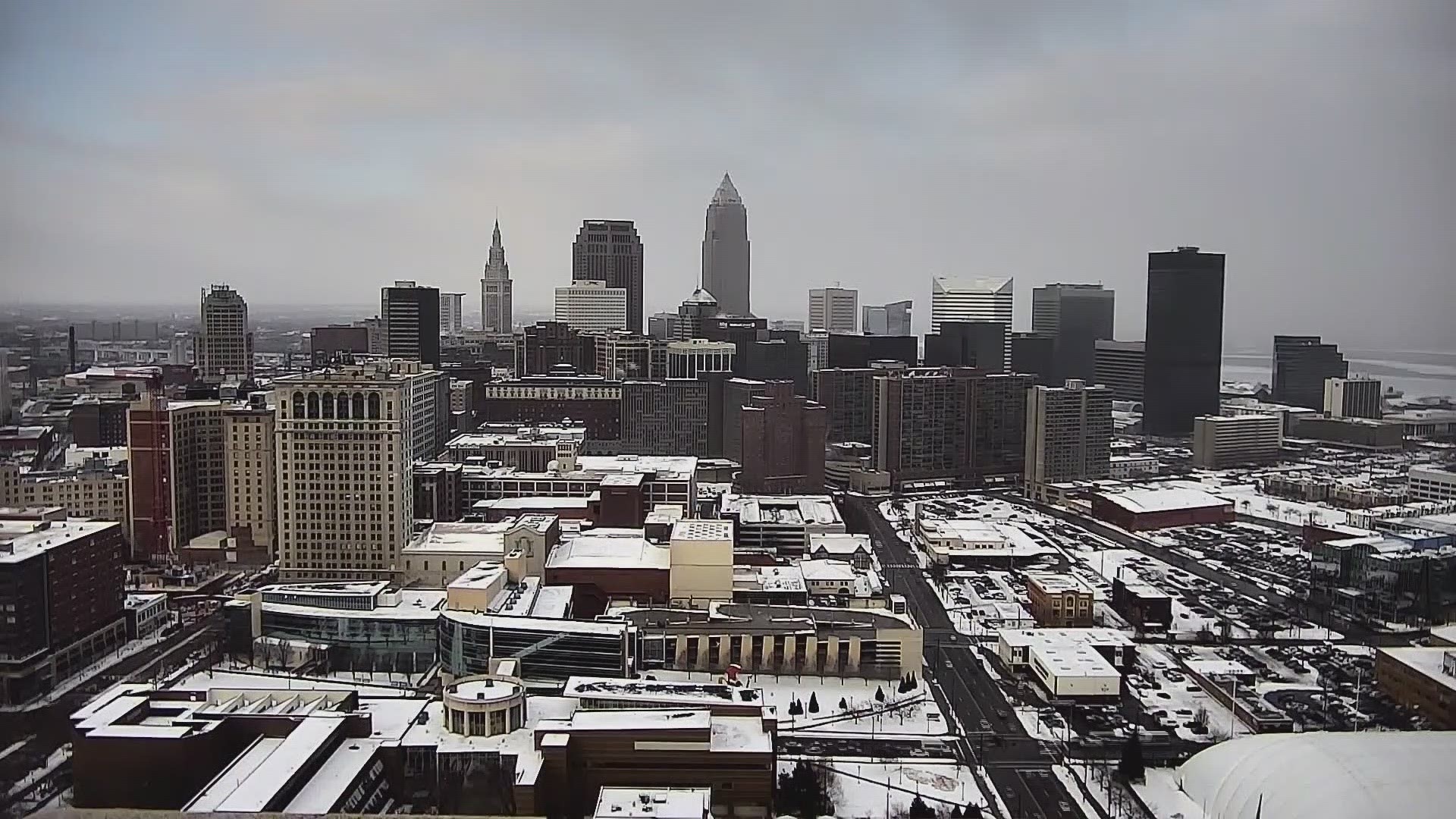 We've gone from snow to cloudy skies to partly cloudy to nearly clear skies this evening as seen over the past 8 hours on the Channel 3 CSU Skycam weather time-lapse for Friday! #3weather