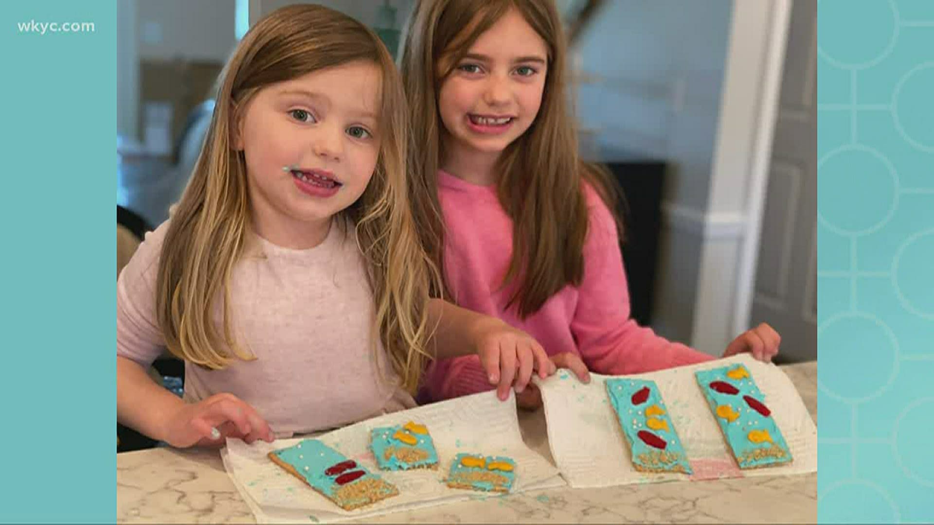 Kids constantly asking for snacks? Tell them to make their own! Maureen Kyle shows us how to keep them busy making 'Under the Sea' graham cracker cookies.