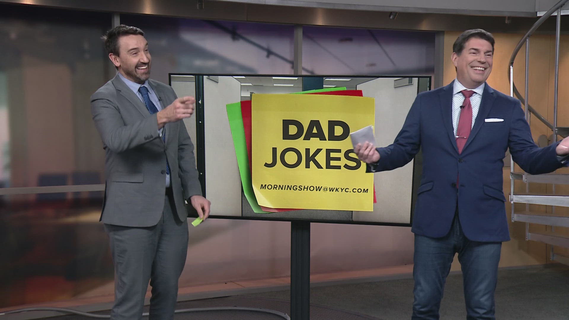 Dad jokes with 3News' Matt Wintz and Dave Chudowsky: What does a