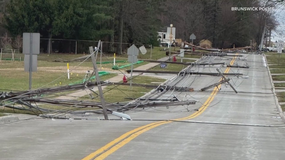 FirstEnergy restores power to tens of thousands after weekend storms ...