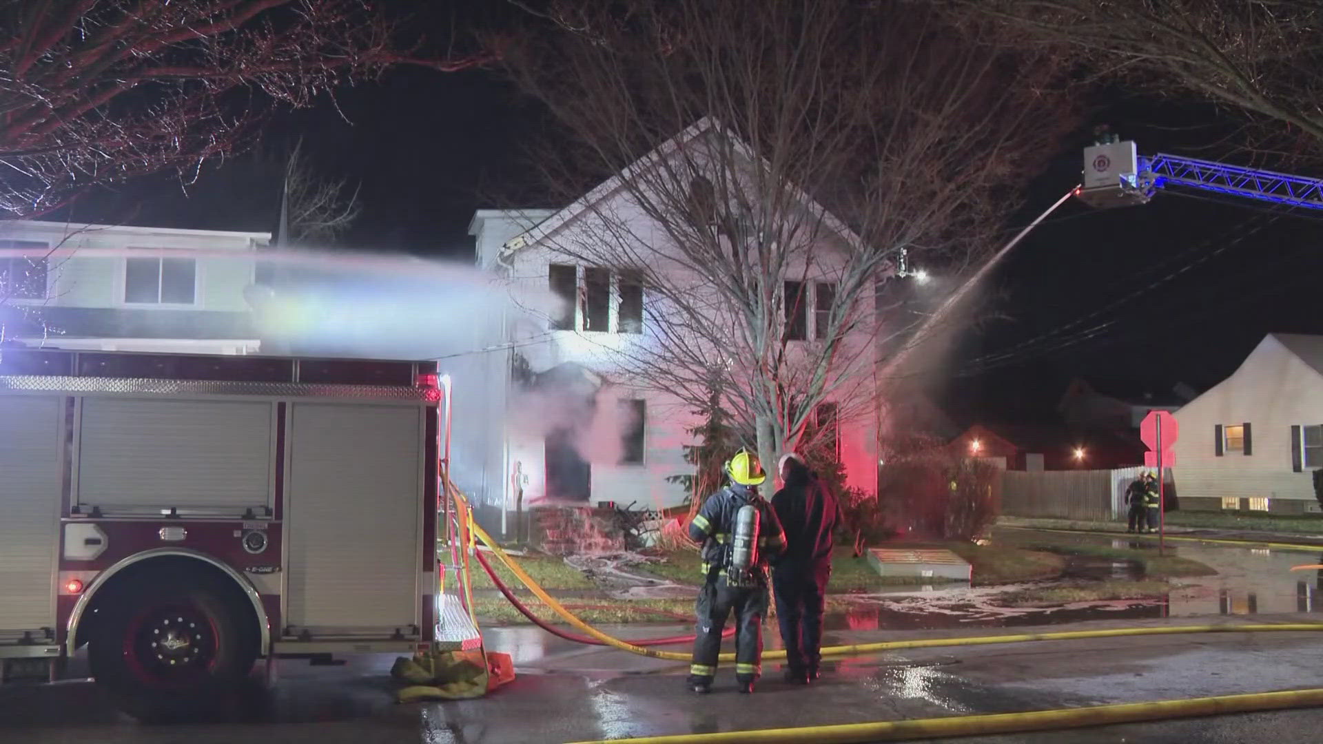 While details remain limited, Cleveland EMS tells us they did not transport anybody from the scene.