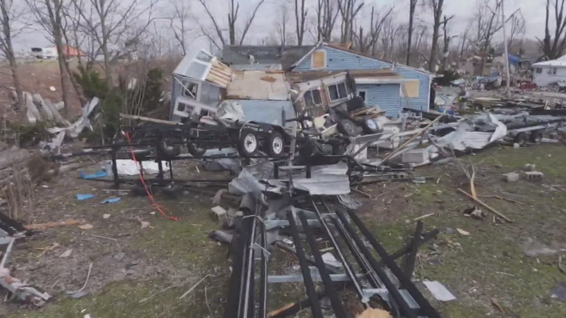 Gov. Mike DeWine asked Biden for the declaration after several tornadoes struck on March 14. Three people were killed and 38 were injured in Logan County.