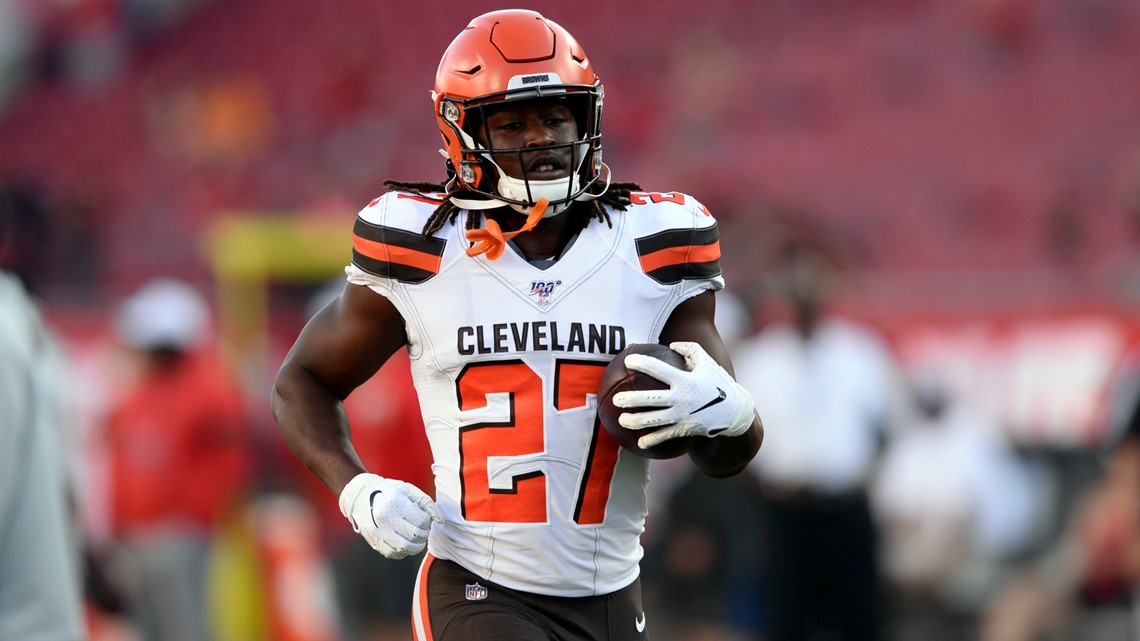 Cleveland Browns RB Kareem Hunt Remains Focused Despite