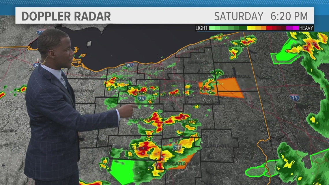 Northeast Ohio weather forecast: Showers and storms throughout the ...