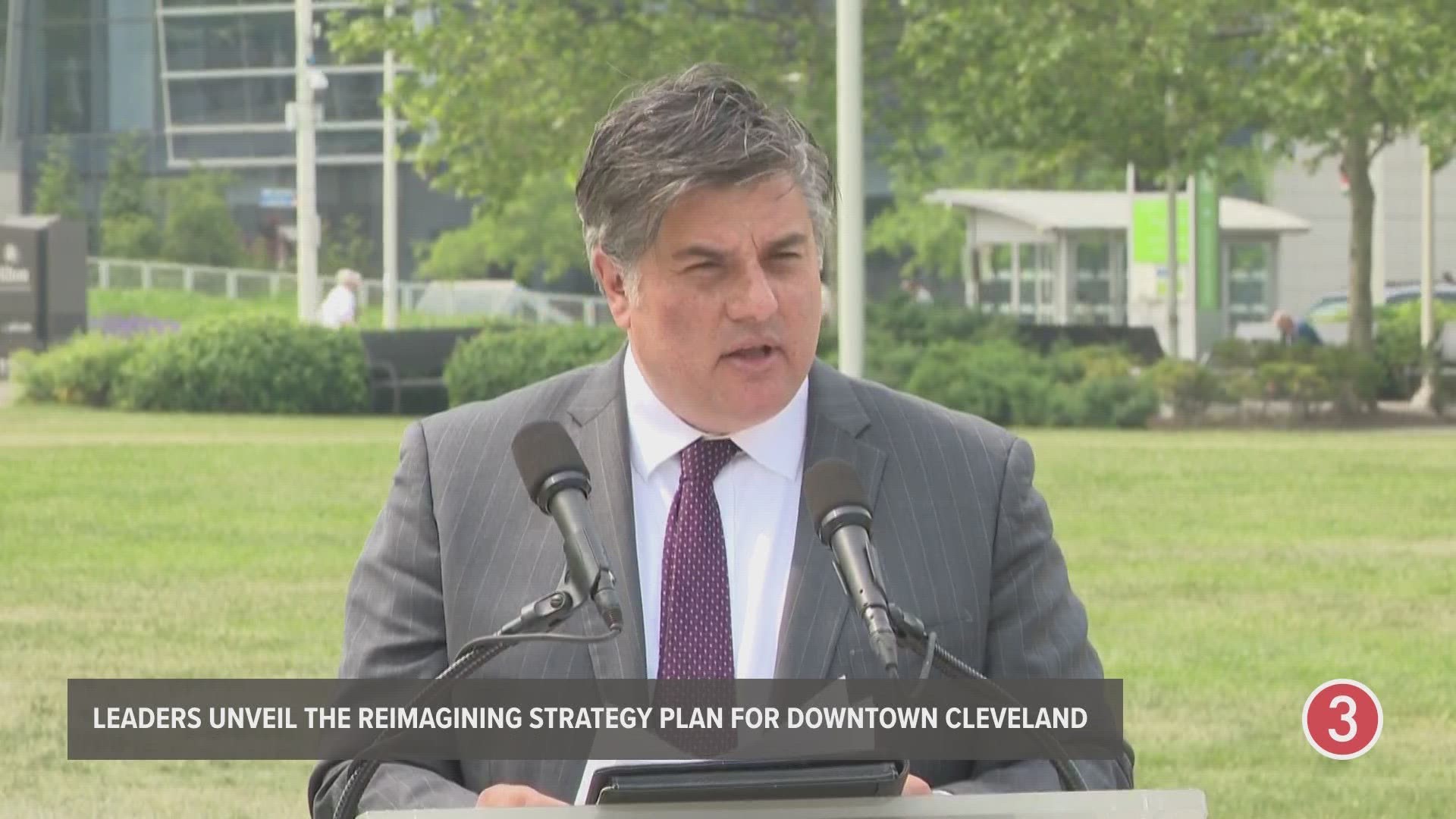 Officials announced details of their plan to reimagine downtown Cleveland throughout the years ahead.