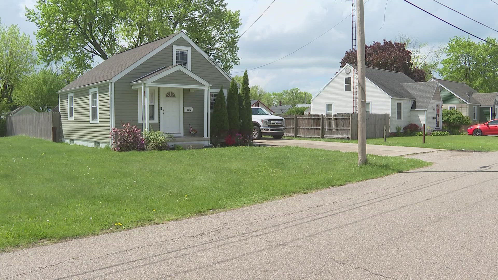 During the encounter, the dogs allegedly charged at the deputy and trapped him between the house and a vehicle, the sheriff’s office said. 