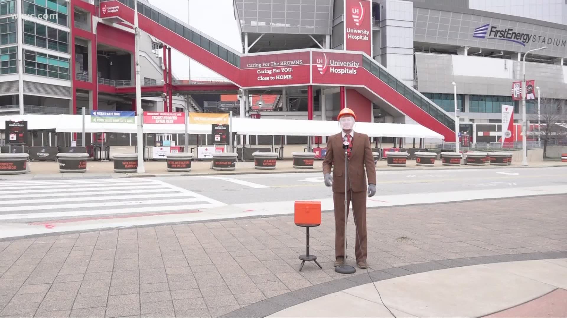 It's been 10 years since Polk Jr. made the viral Youtube video calling FirstEnergy Stadium a "factory of sadness." Today, he puts that title to rest.