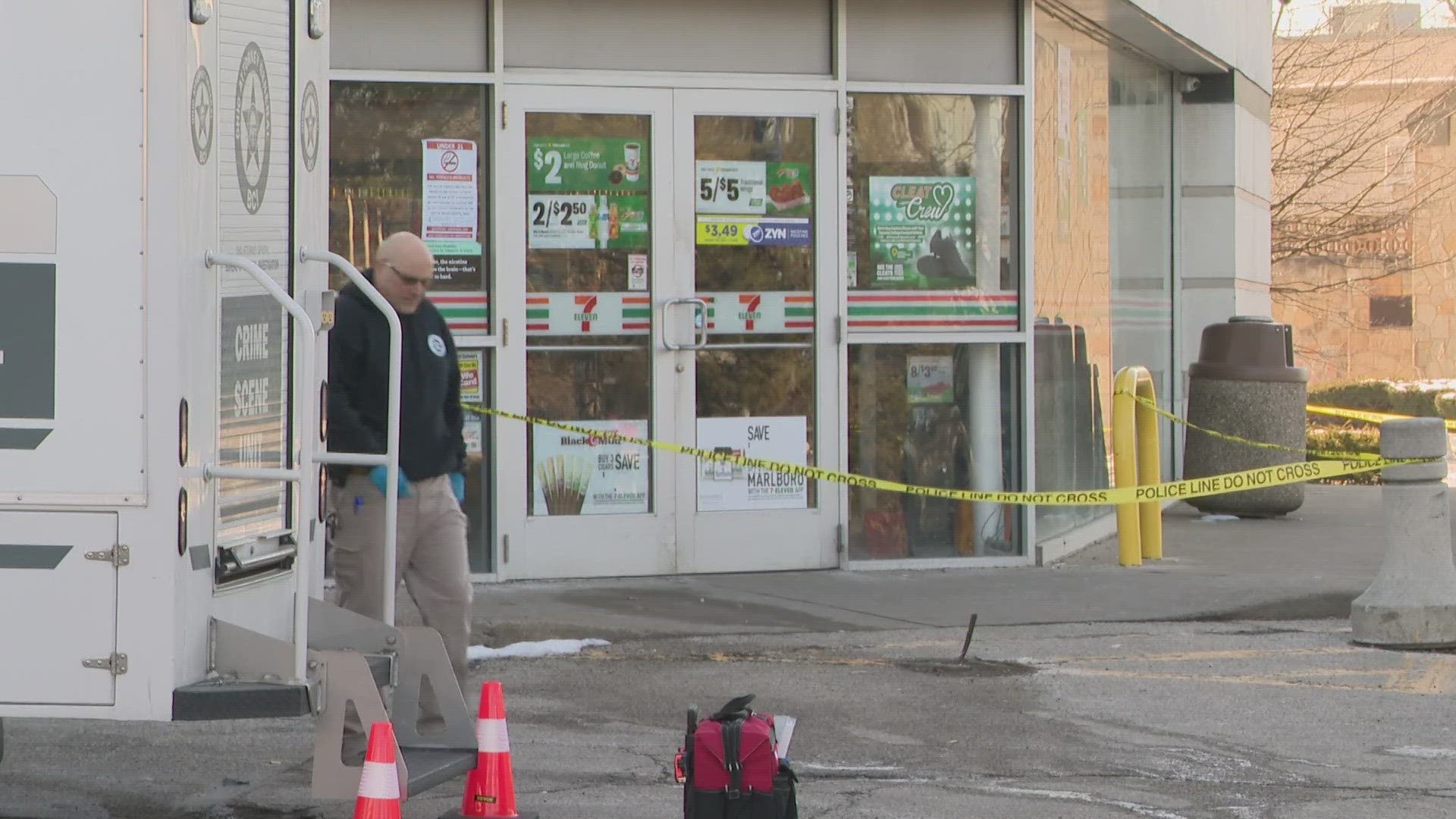 Shaker Heights police say it was around 6:33 a.m. when officers responded to the scene where an employee had been shot inside the store.