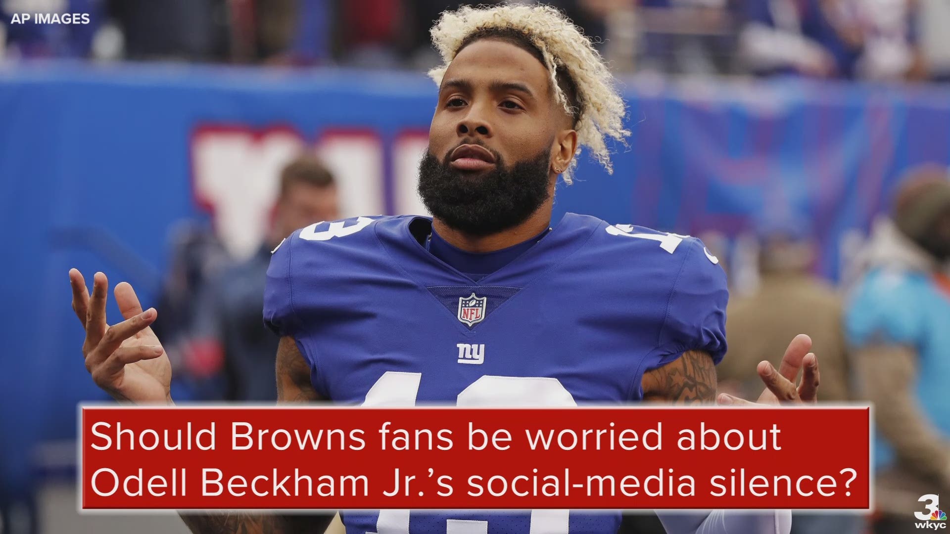 Should Odell Beckham Jr.'s social-media silence concern the Cleveland Browns and their fans?