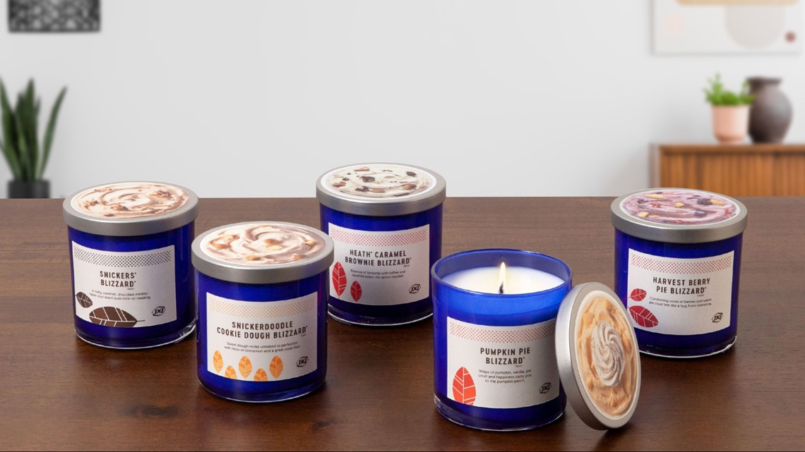 Dairy Queen Blizzard candles are here for your home