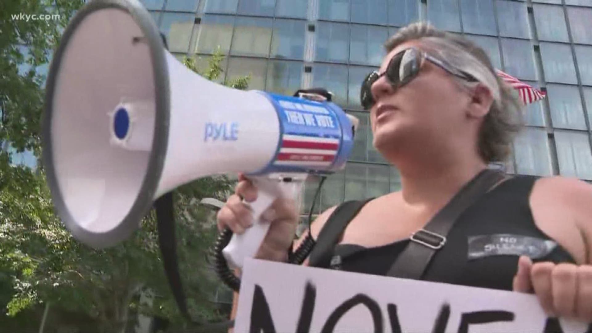 Outrage over Brett Kavanaugh's confirmation sparks protests in downtown Cleveland