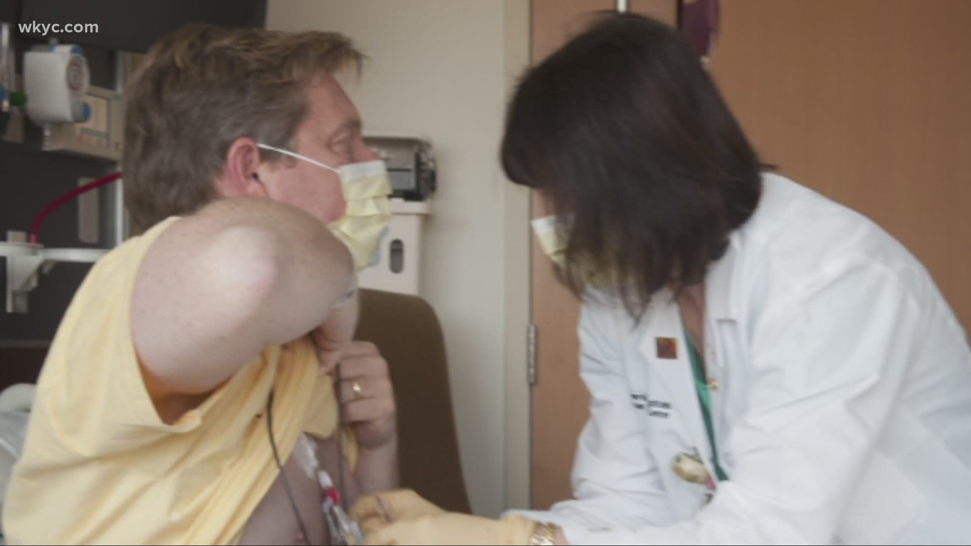 WKYC’s Jim Donovan was one of the first patients treated at the hospital. He and Monica Robins look back at his experience.