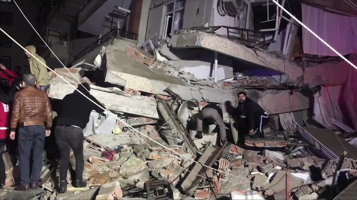 At least 1,300 killed in 'disastrous' quake that rocked Turkey, Syria